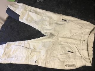 Pantalón esquí mujer Columbia beige