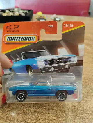 Lote 5 Coches Matchbox: 1968 Chevy C10, Ford Polic
