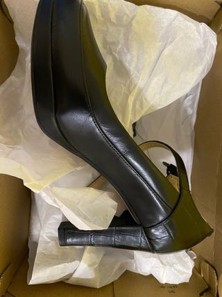 Zapatos de tacón Clarks negros