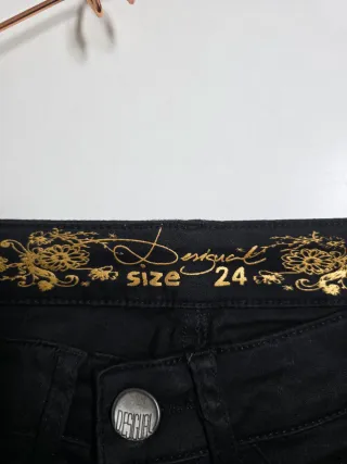 Pantalón Desigual Negro Talla XS