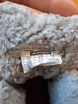 Botas de nieve niña talla 36