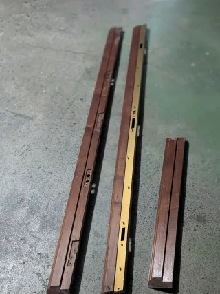Puerta blindada madera