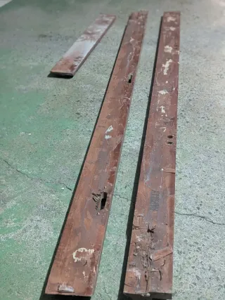 Puerta blindada madera