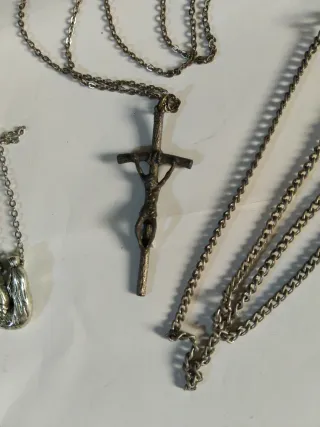 Colgantes de plateados