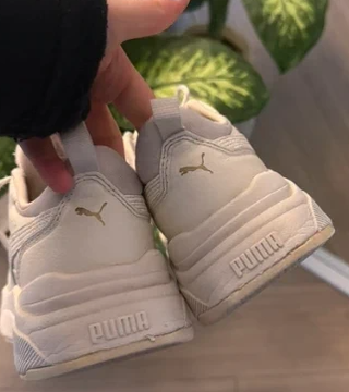 Zapatillas Puma Beige/Blanco