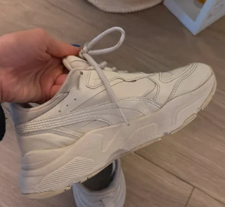 Zapatillas Puma Beige/Blanco