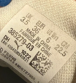 Zapatillas Puma Beige/Blanco