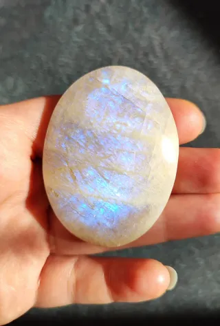 Peristerite Pietra palmstone cristallo pietra luna