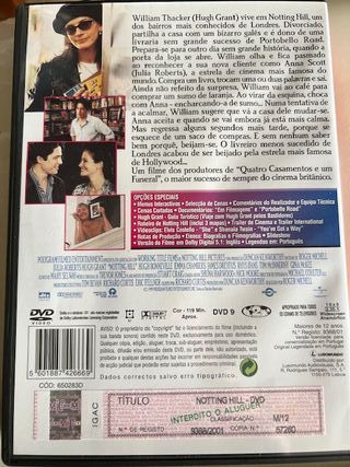Notting Hill com Hugh Grant e Julia Roberts