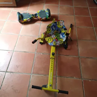 Hoverboard con asiento y funda