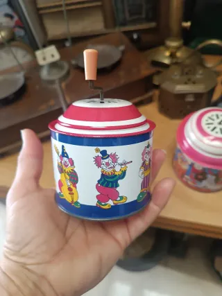 2 Cajitas Hojalata Antiguas Francesas