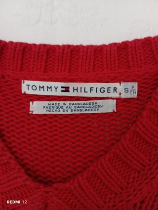 Maglione Tommy Hilfiger Rosso Donna