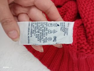 Maglione Tommy Hilfiger Rosso Donna