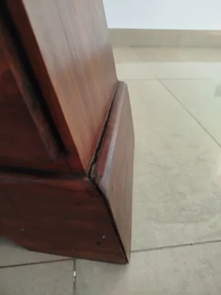 Mueble Teca Maciza Piramidal