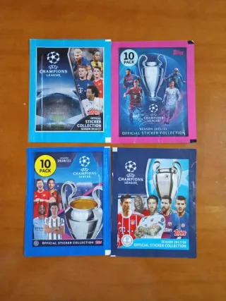 Lotes sobres sin Fútbol UEFA Champions League