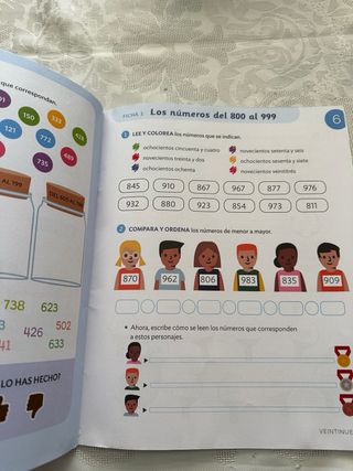 CUADERNO MATEMATICAS 2 primaria