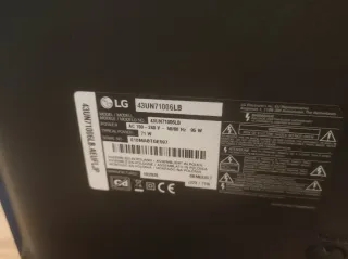 Smart TV LG 43 Negra