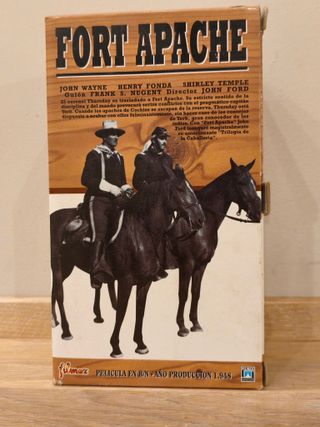Trilogía de la caballería John Ford VHS