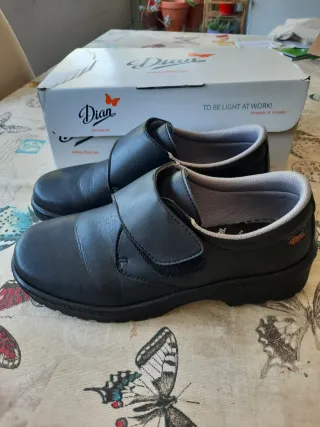 Zapatos de trabajo Dian negros