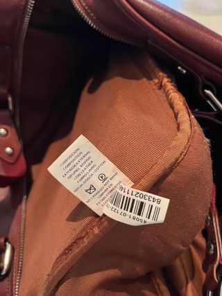 Bolso de Viaje de piel de Caramelo