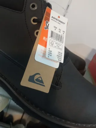 Botas de nieve Quiksilver negras