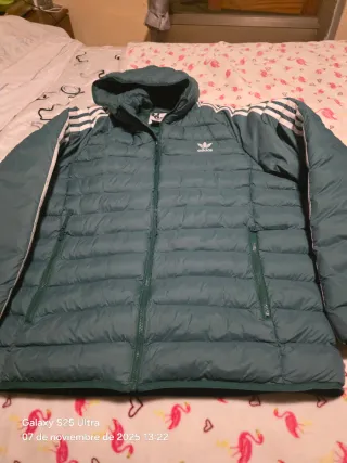 Plumas Adidas Caballero Verde