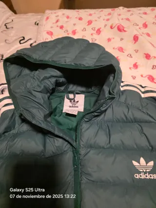 Plumas Adidas Caballero Verde