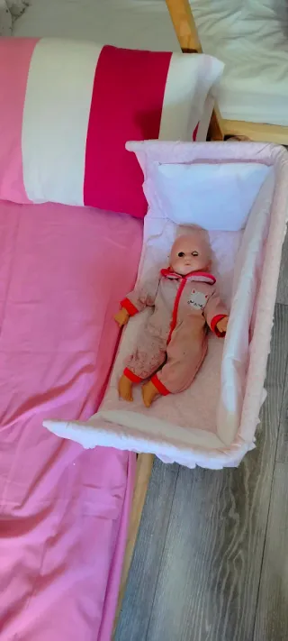 Cuna de juguete colecho