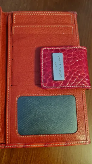 Monedero imitación piel de cocodrilo