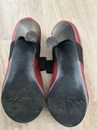 Zapatos Hispanitas granate talla 35