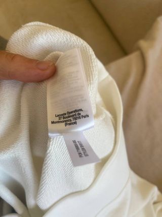 Sudadera Lacoste Cocodrilo Verde Blanca