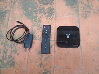 TV Box A95X Plus con mando y cargador