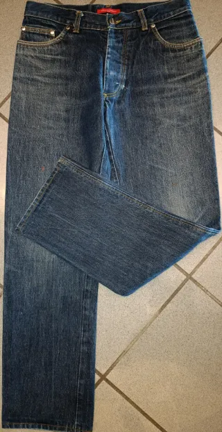 Jeans Daniele Alessandrini tg 46 blu scuro