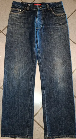 Jeans Daniele Alessandrini tg 46 blu scuro