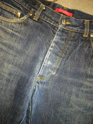 Jeans Daniele Alessandrini tg 46 blu scuro