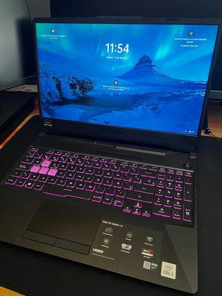Portátil Gaming ASUS i5 Negro/Gris