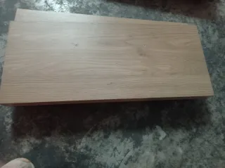 Estanterías madera y metal