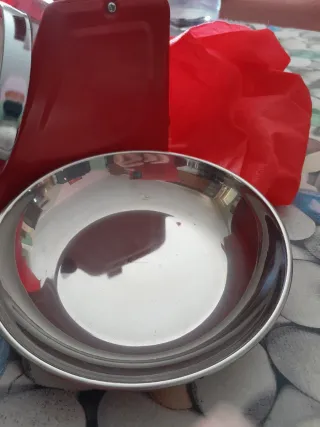 Bilancia da cucina rossa Eva