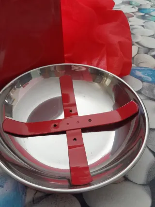 Bilancia da cucina rossa Eva