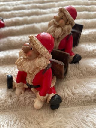 Figura Papá Noel Feliz Navidad