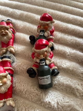 Figura Papá Noel Feliz Navidad