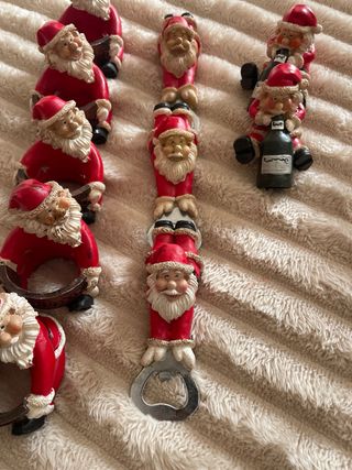 Figura Papá Noel Feliz Navidad