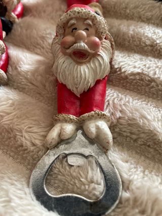 Figura Papá Noel Feliz Navidad