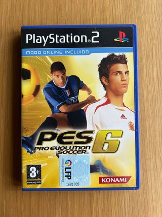 Pro Evolution Soccer 6 PS2 (Español Completo)