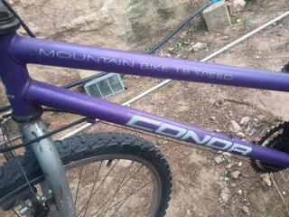 Bicicleta Montaña Condor Morada 18 Velocidades