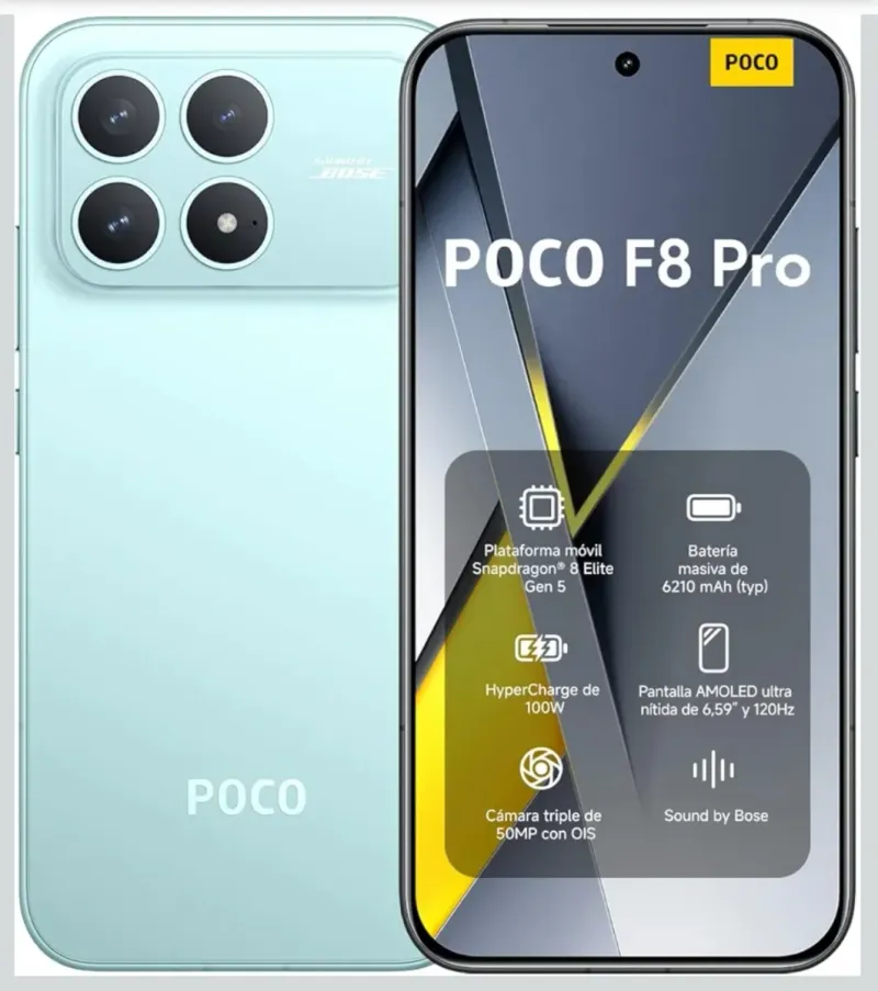 POCO F8 Pro 512GB Verde