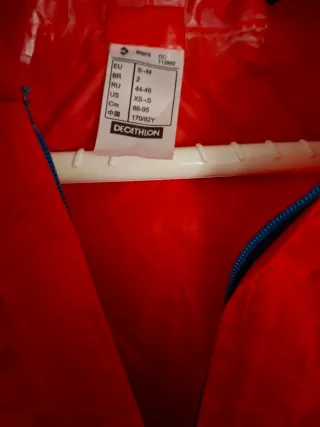 Chubasquero Impermeable Quechua Talla S-M