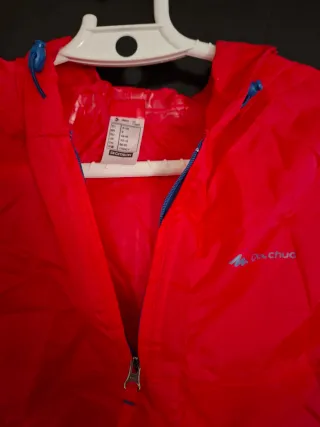 Chubasquero Impermeable Quechua Talla S-M