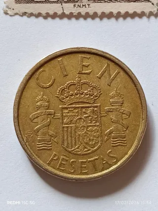 Lote monedas y sellos juan Carlos I