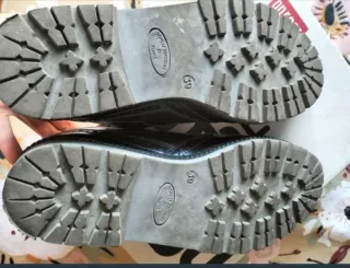 Zapatos ON FOOT mujer piel marino/gris